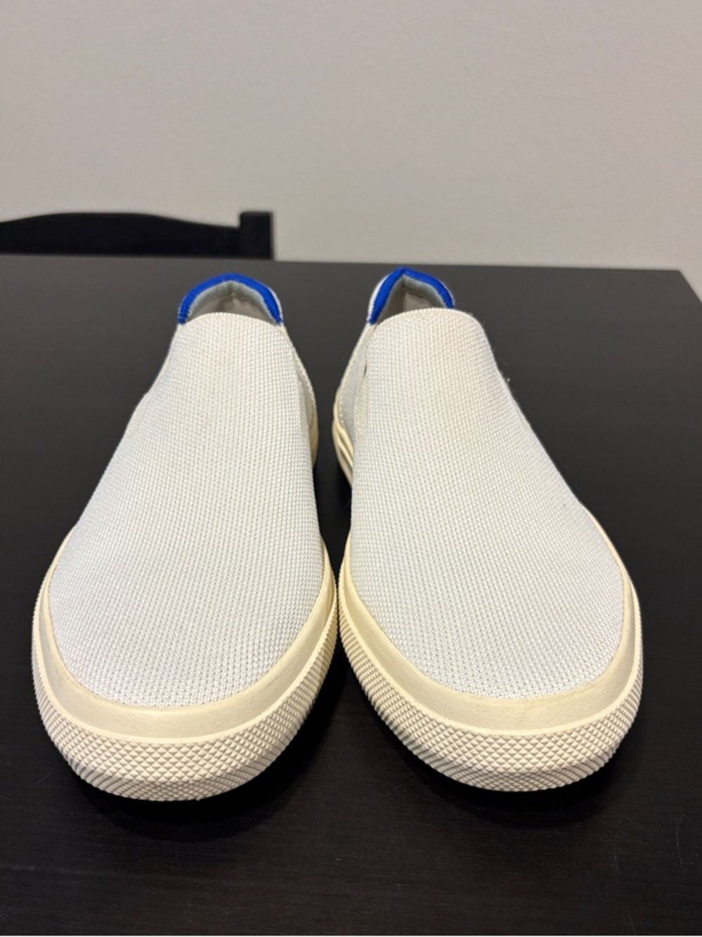 Rothy’s The City Slip On Off White Everyday Sneaker Size 8 Discontinued
